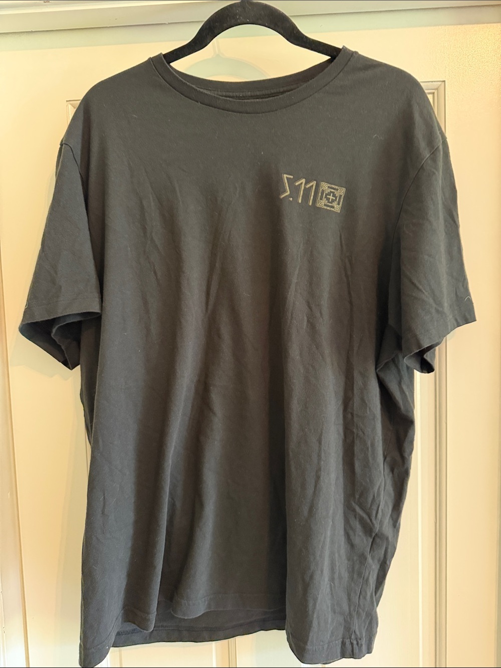 5.11 Tactical Black Short Sleeve Logo Tee